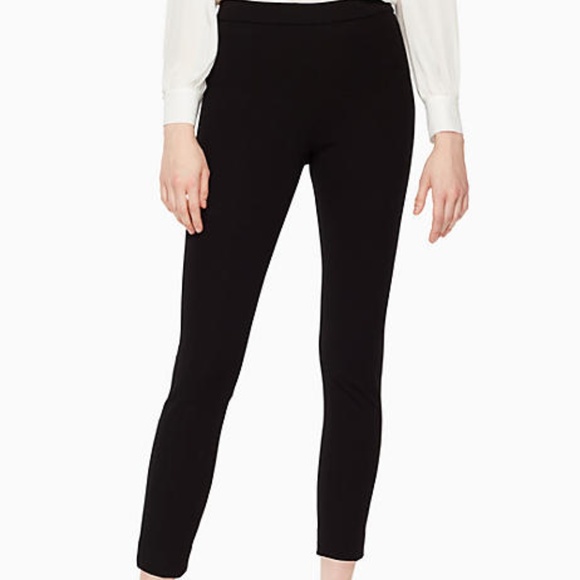 Kate Spade Black Stretch Slim Pants 